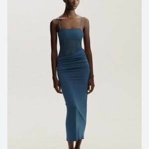 Zara Women's Blue Dress